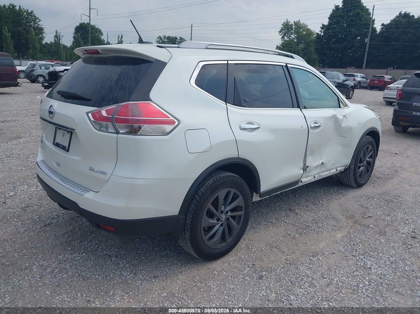 Vin: 5n1at2mv7gc920595, lot: 46299801, nissan rogue sl 20164