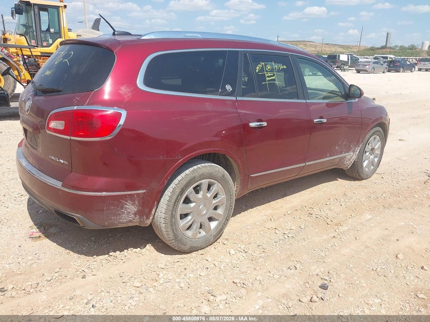 Vin: 5gakrckd4gj250041, lot: 46299807, buick enclave premium 20164