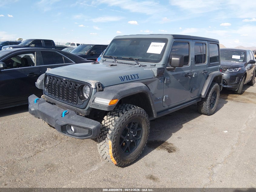 JEEP WRANGLER 4XE 2024 VIN 1C4RJXN61RW310467
