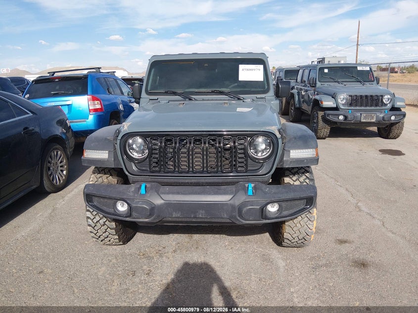 2024 JEEP WRANGLER 4XE auction photo 6