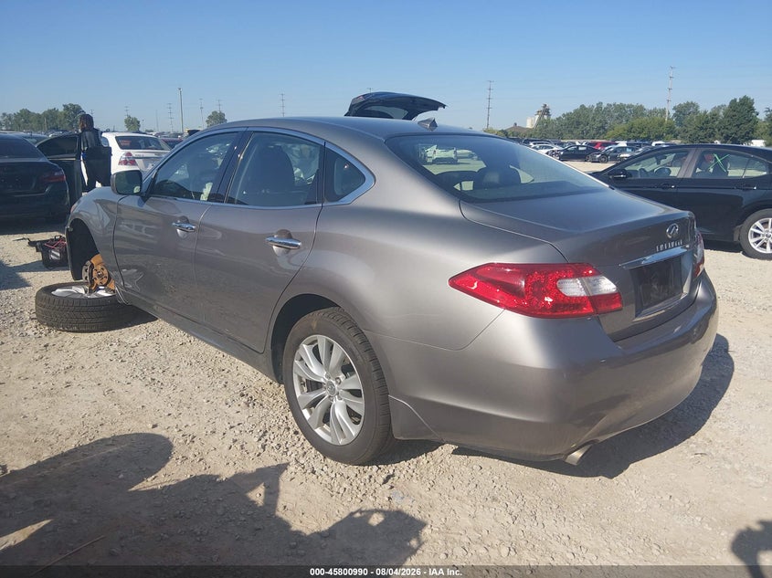 Vin: jn1by1ar1bm374281, lot: 46299821, infiniti m37x 20113