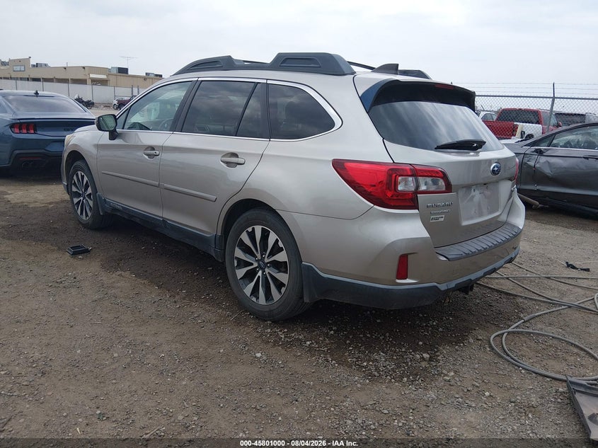 Vin: 4s4bsanc4g3357942, lot: 46299831, subaru outback 2.5i limited 20163