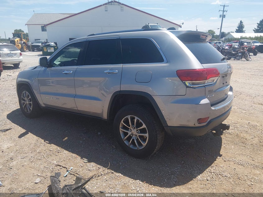 2016 JEEP GRAND CHEROKEE auction photo 3