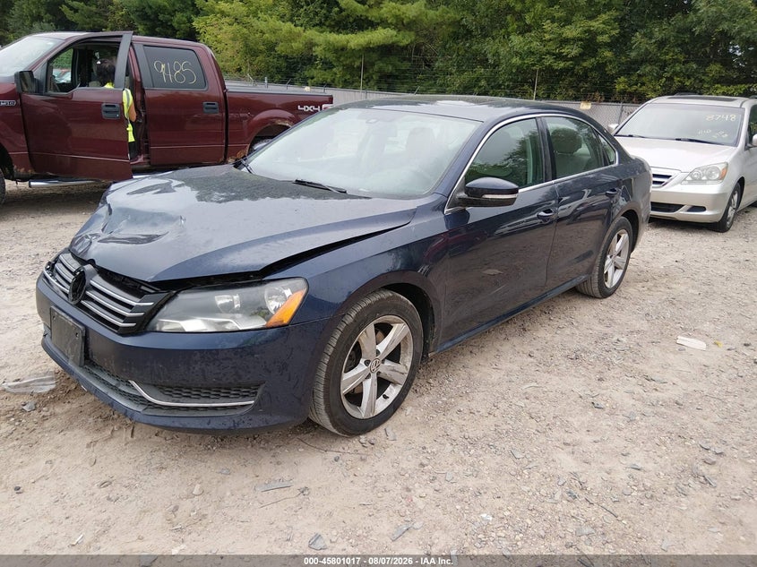 Vin: 1vwbn7a38dc096828, lot: 46299848, volkswagen passat 2.0l tdi se 20132