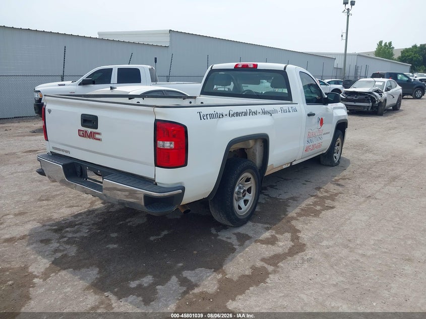 Vin: 1gtn1lec4jz277013, lot: 46299870, gmc sierra 1500 20184