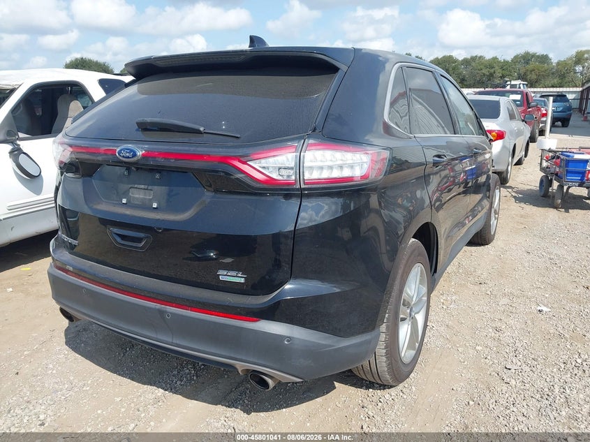 Vin: 2fmpk3j99hbc37535, lot: 46299872, ford edge sel 20174