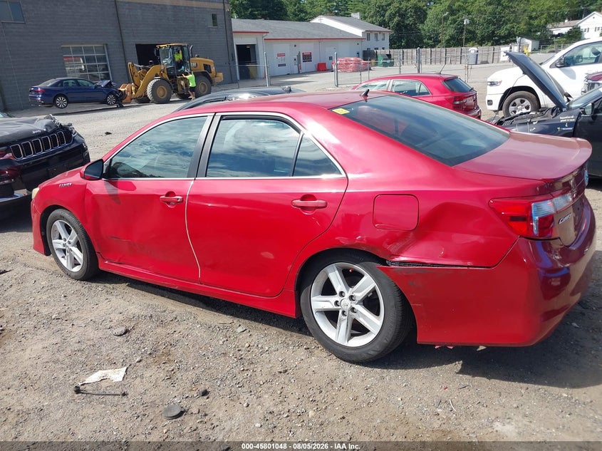 2014 TOYOTA CAMRY SEDAN 2.5L I-4 DOHC, VVT, 178HP