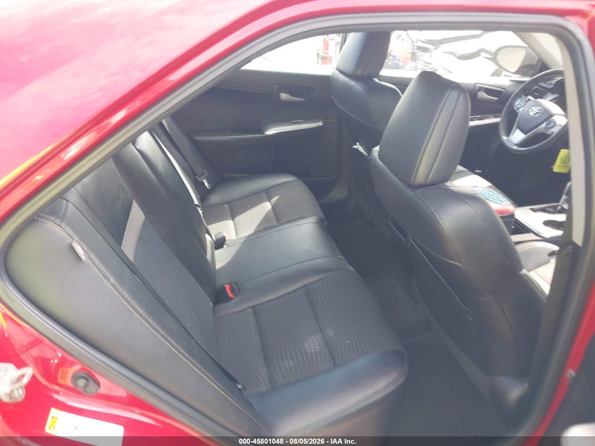 2014 TOYOTA CAMRY SEDAN 2.5L I-4 DOHC, VVT, 178HP