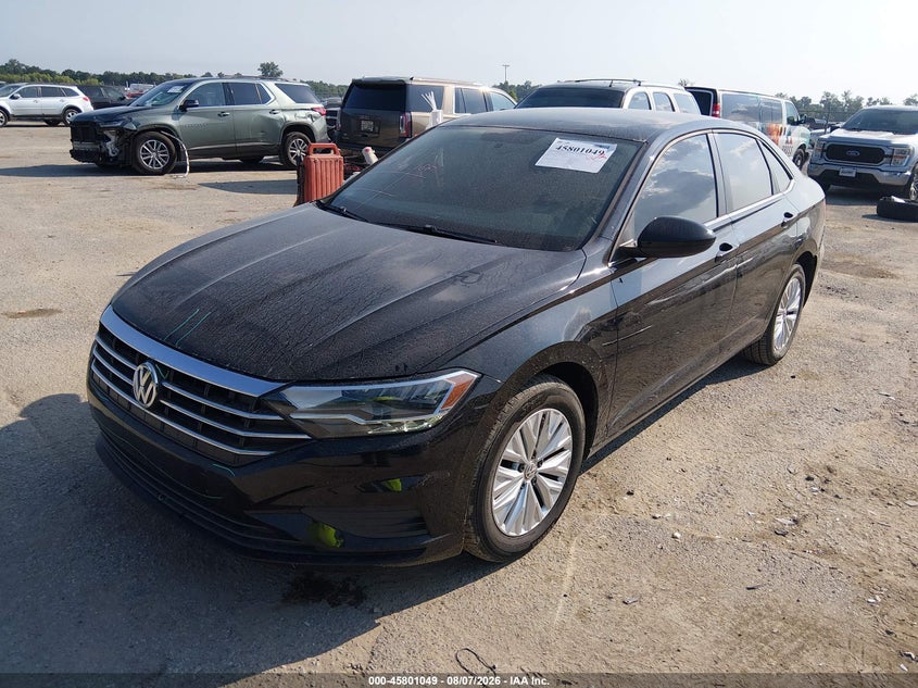 Vin: 3vwc57bu4km126124, lot: 46299880, volkswagen jetta 1.4t r-line/1.4t s/1.4t se 20192