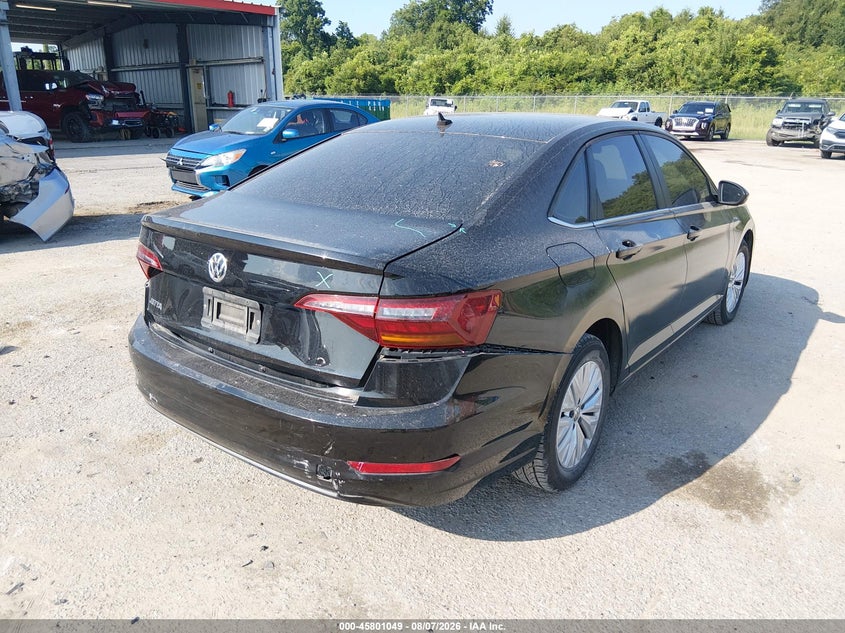 Vin: 3vwc57bu4km126124, lot: 46299880, volkswagen jetta 1.4t r-line/1.4t s/1.4t se 20194