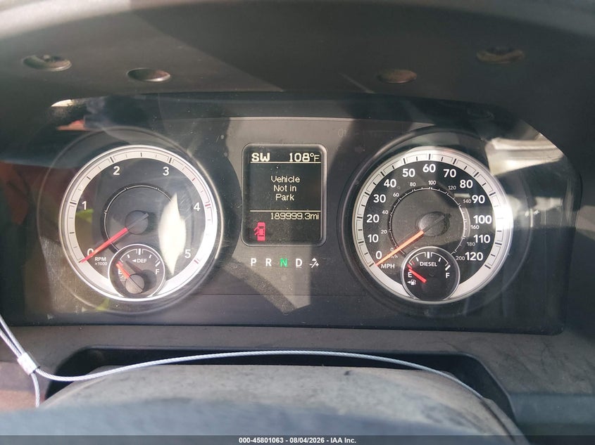 2013 RAM 2500 auction photo 7