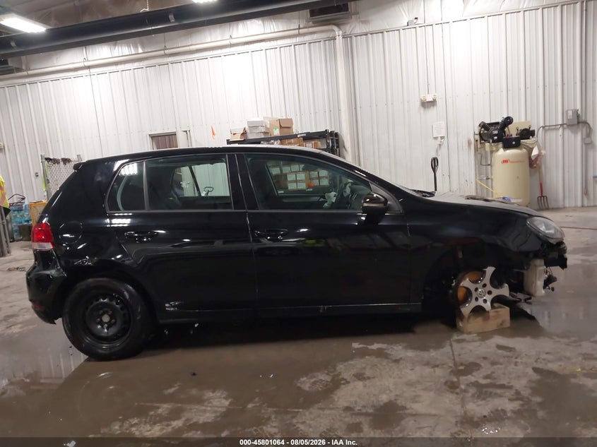 2012 VOLKSWAGEN GOLF HATCHBACK 2.5L I-5 DOHC, VVT, 170HP
