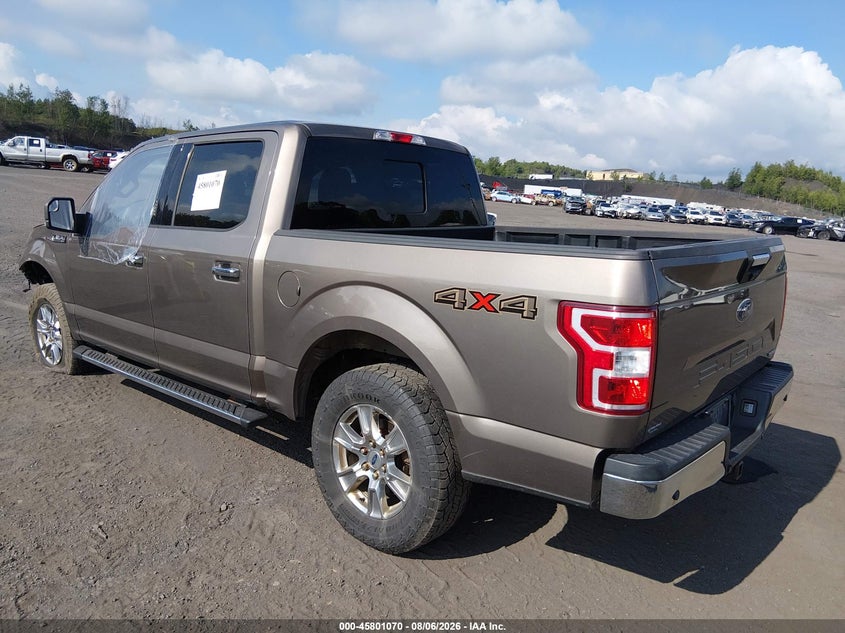 Vin: 1ftew1ep4jfa12828, lot: 46299901, ford f-150 xlt 20183