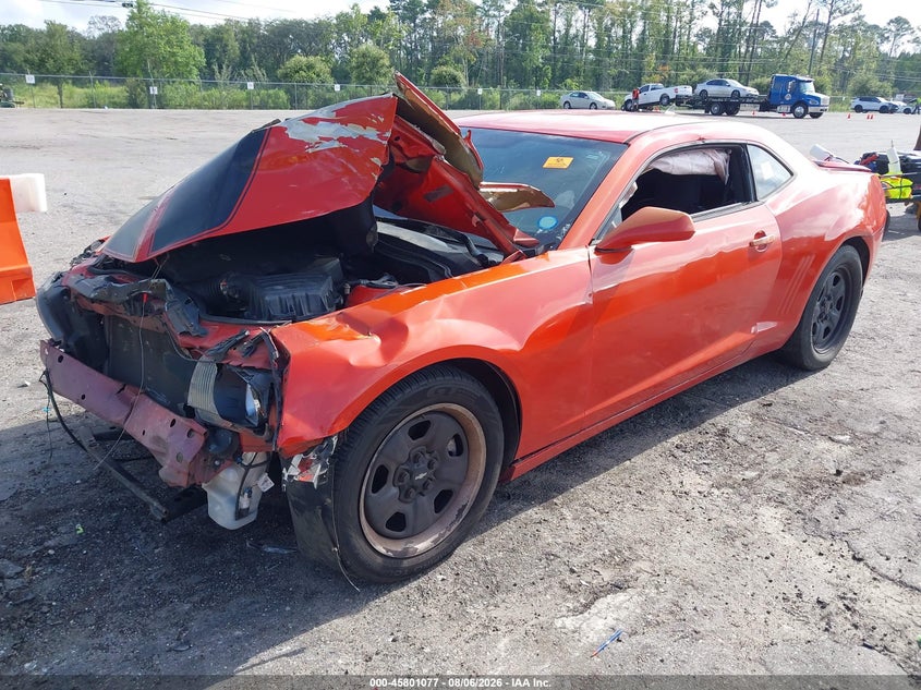 2012 Chevrolet Camaro, Biohazard, IAAI, VIN 2G1FA1E37C9181150 — photo 2