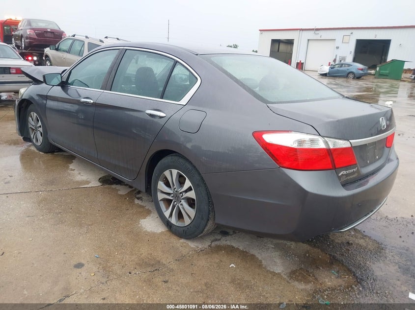 Vin: 1hgcr2f31ea298514, lot: 46299922, honda accord lx 20143