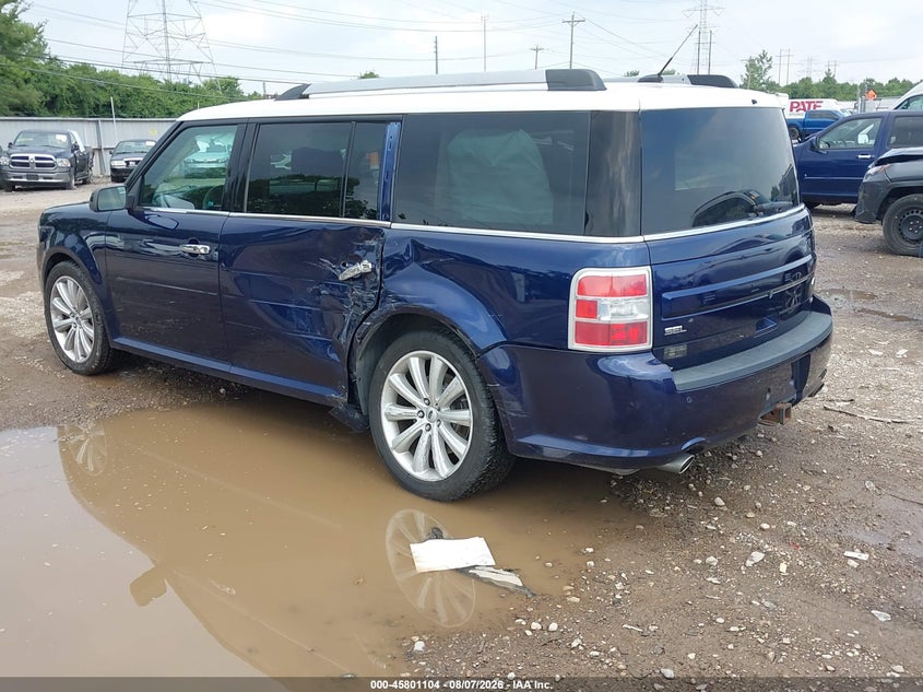 Vin: 2fmhk6c85gba21822, lot: 46299935, ford flex sel 20163