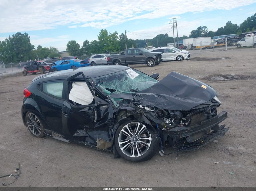 HYUNDAI VELOSTER 2016 VIN KMHTC6AE3GU264183