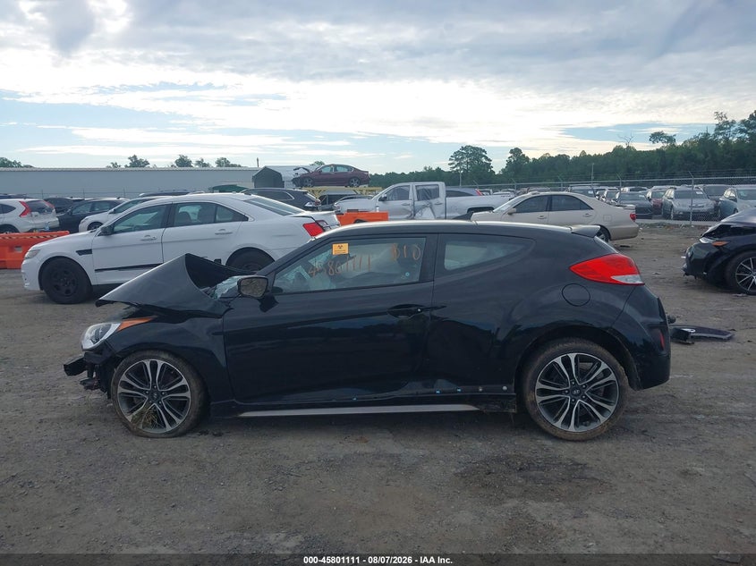 HYUNDAI VELOSTER 2016 VIN KMHTC6AE3GU264183