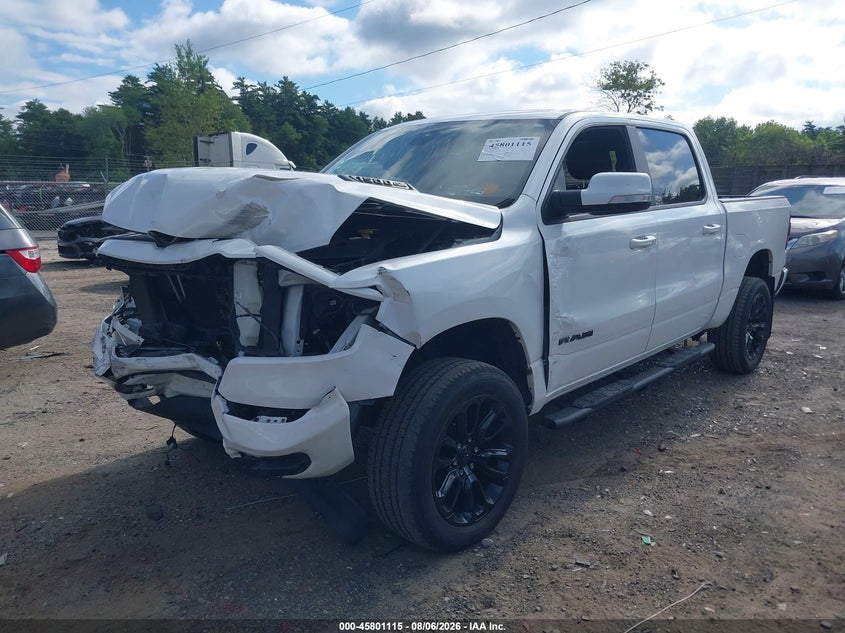 Vin: 1c6srflt8kn560613, lot: 46299946, ram 1500 rebel 20192