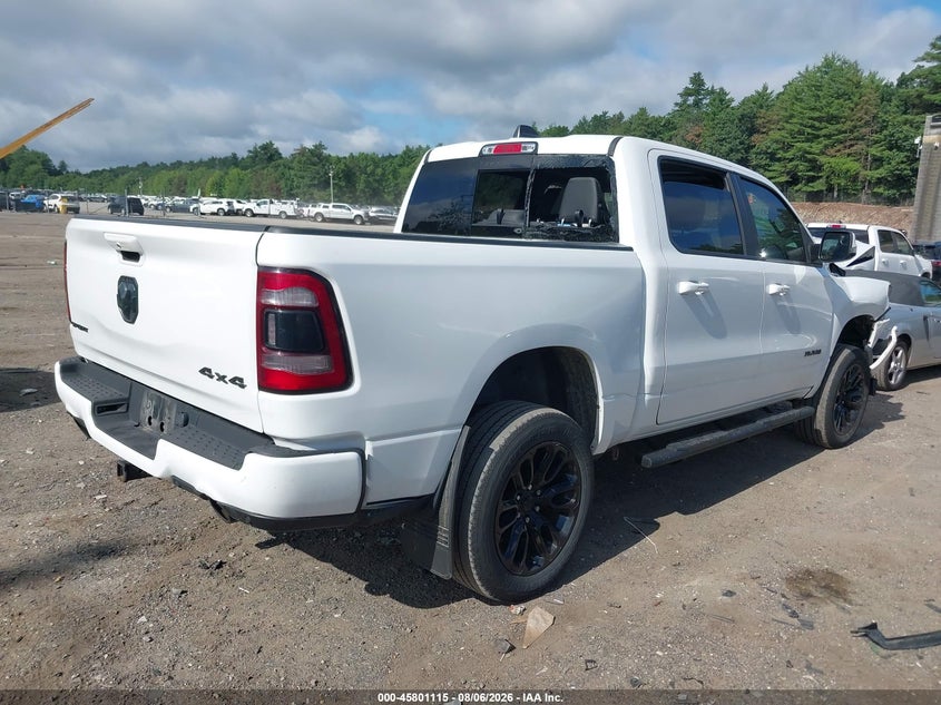 Vin: 1c6srflt8kn560613, lot: 46299946, ram 1500 rebel 20194