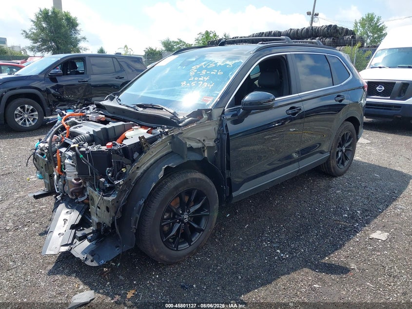 Vin: 2hkrs6h85rh805734, lot: 46299958, honda cr-v hybrid sport-l 20242
