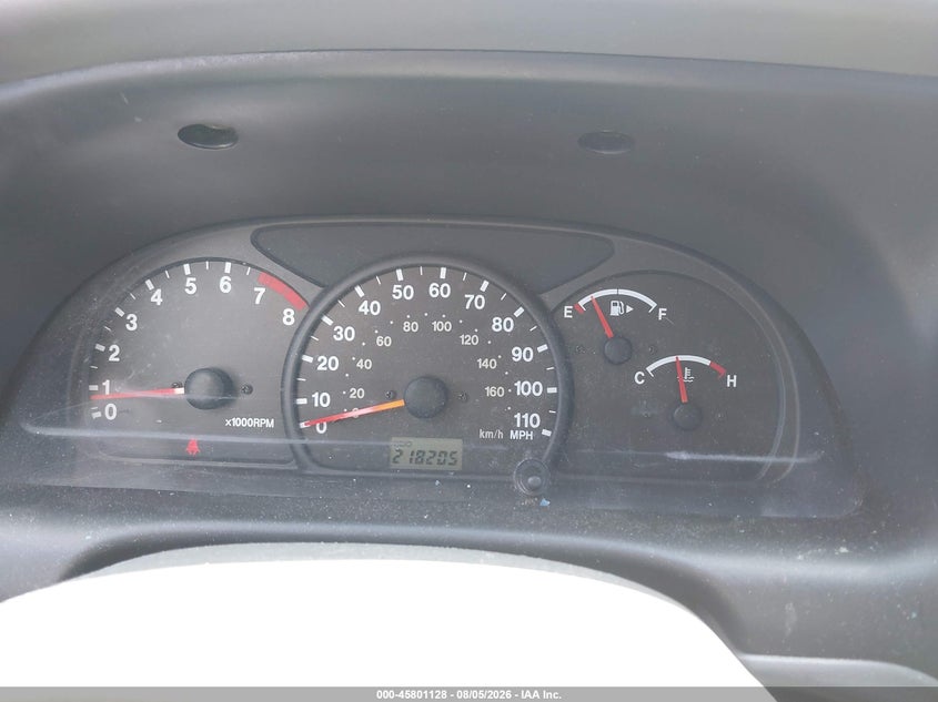 2002 CHEVROLET TRACKER auction photo 7