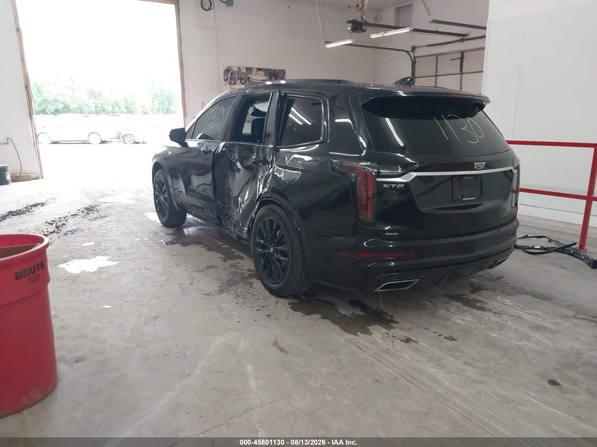 Vin: 1gykpgrs9pz186543, lot: 46299961, cadillac xt6 awd sport 20233