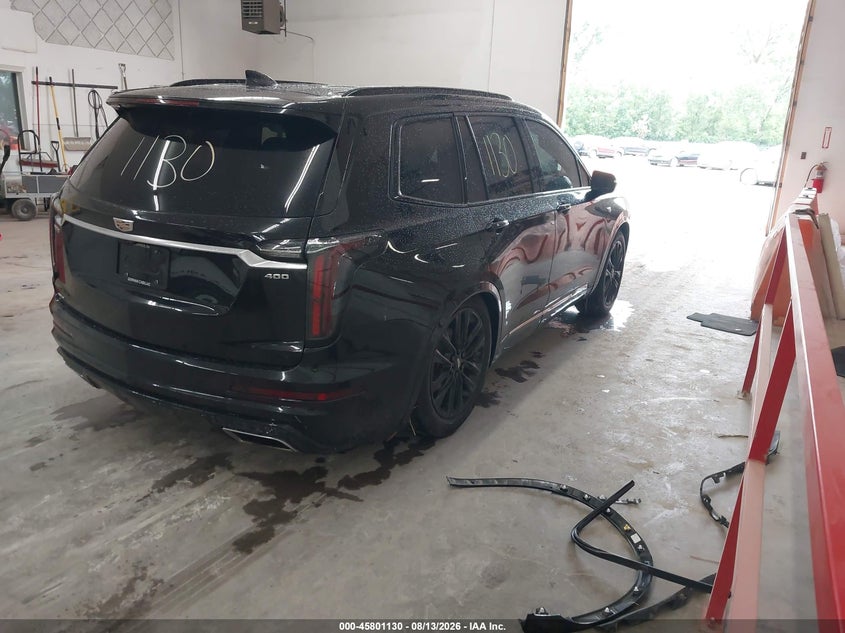 Vin: 1gykpgrs9pz186543, lot: 46299961, cadillac xt6 awd sport 20234