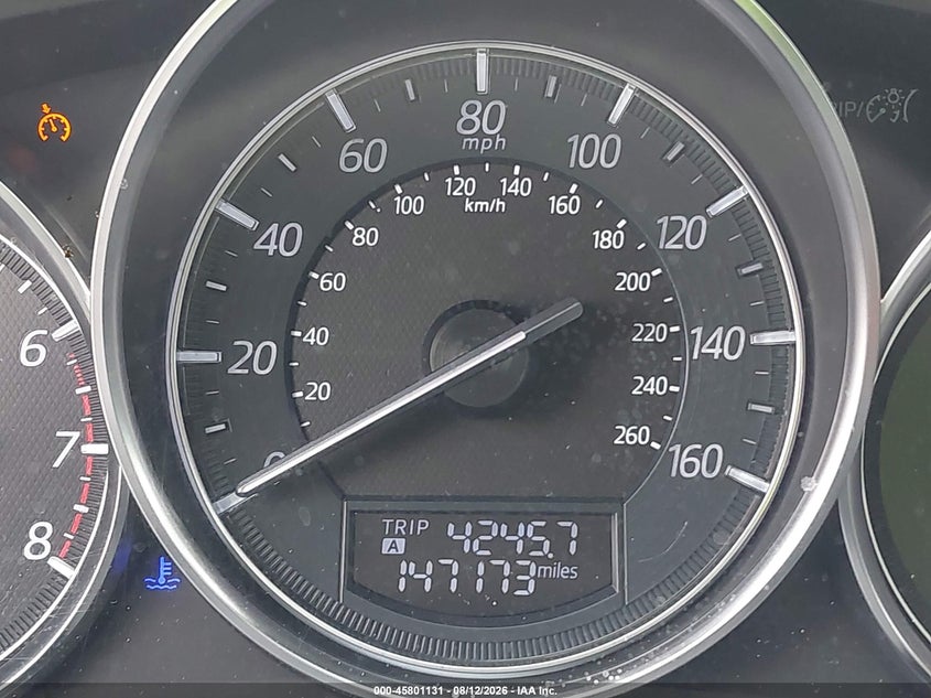 2016 MAZDA 6 SEDAN 2.5L I-4 DI, DOHC, VVT, 184HP