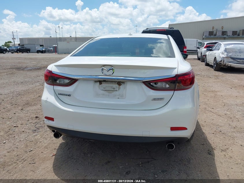 2016 MAZDA 6 SEDAN 2.5L I-4 DI, DOHC, VVT, 184HP