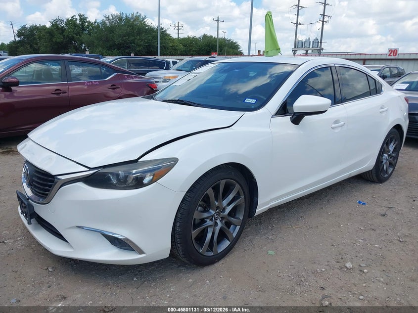 2016 MAZDA 6 SEDAN 2.5L I-4 DI, DOHC, VVT, 184HP