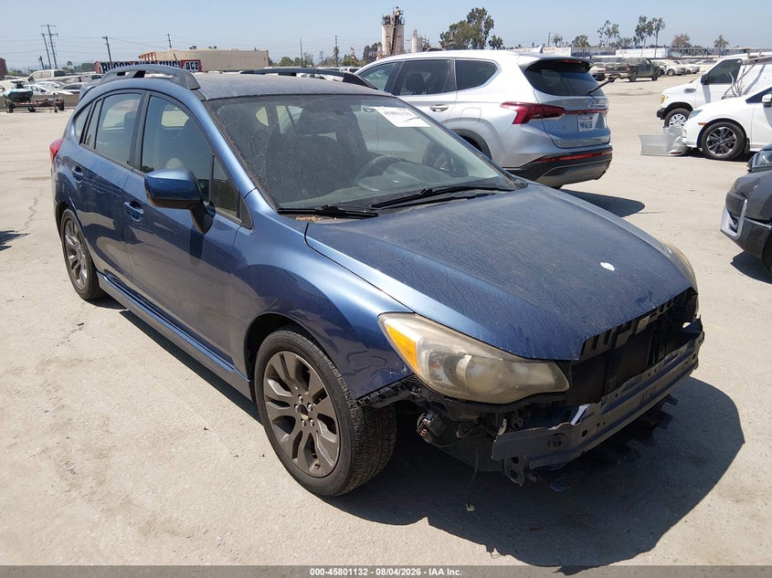 Vin: jf1gpau69dh200838, lot: 46299963, subaru impreza 2.0i sport limited 2013 img_1