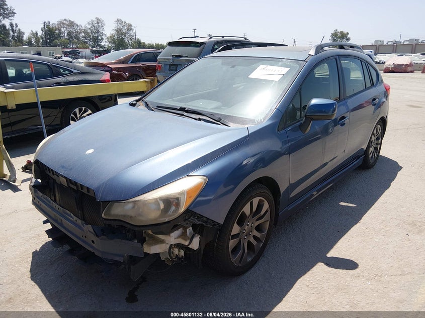 Vin: jf1gpau69dh200838, lot: 46299963, subaru impreza 2.0i sport limited 20132