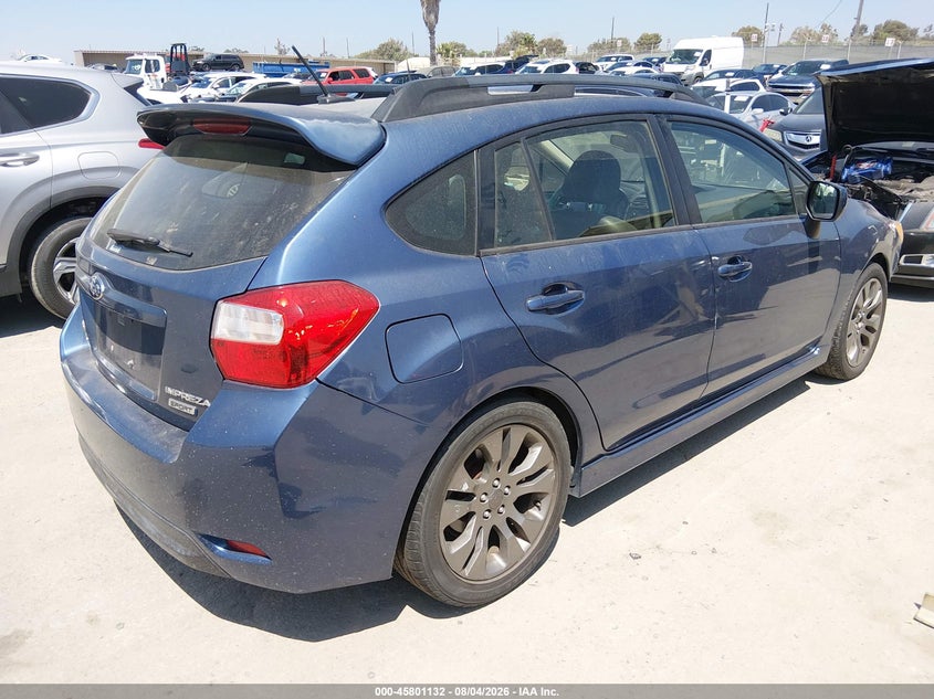 Vin: jf1gpau69dh200838, lot: 46299963, subaru impreza 2.0i sport limited 20134