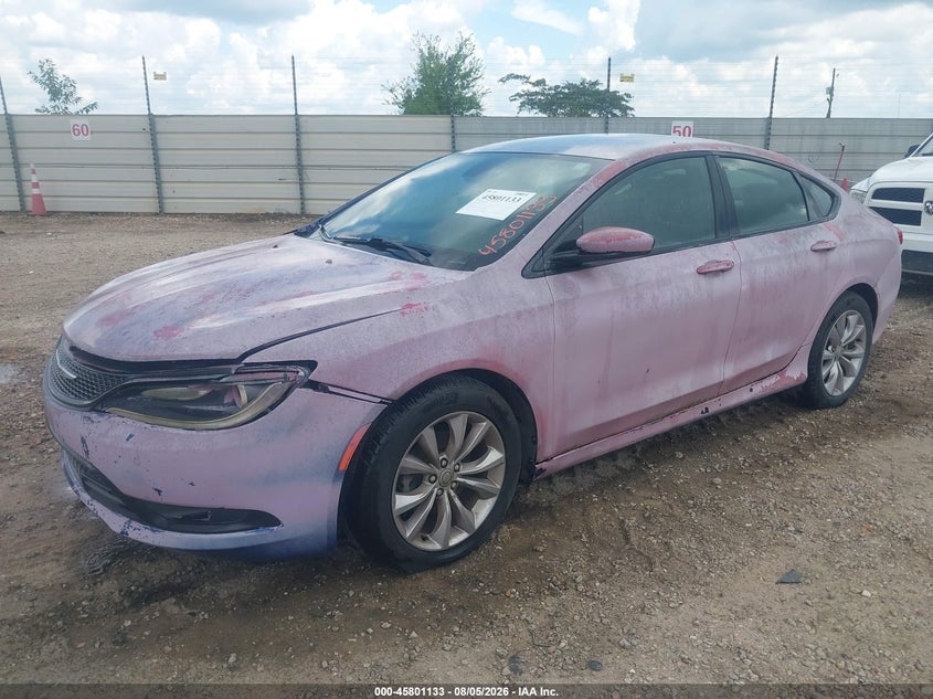 2015 Chrysler 200, Normal Wear & Tear, IAAI, VIN 1C3CCCBB2FN723739 — photo 2