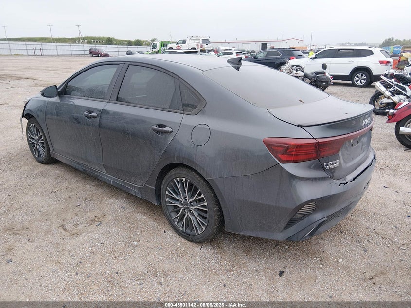 Vin: 3kpf54ad6ne489961, lot: 46299973, kia forte gt-line 20223