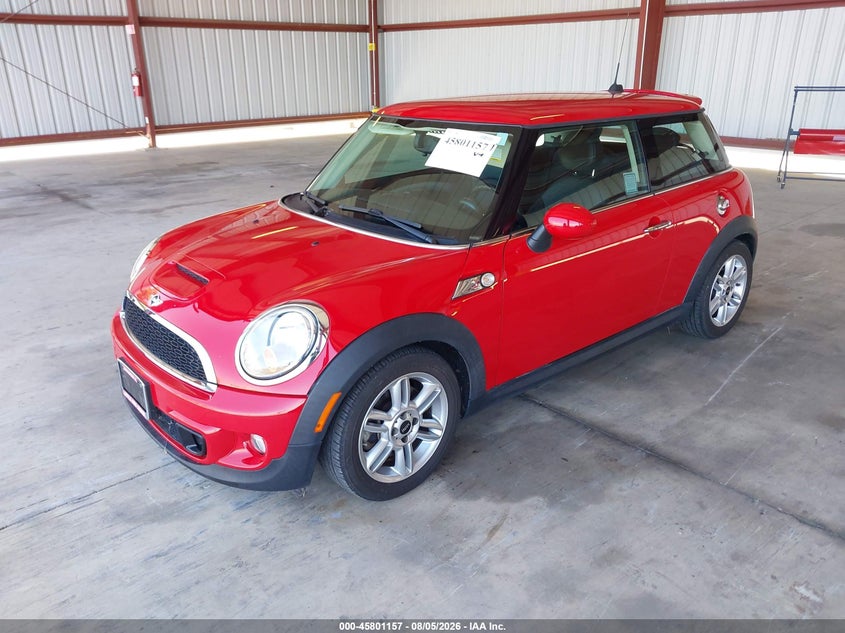 MINI COOPER S 2012 VIN WMWSV3C57CT386421