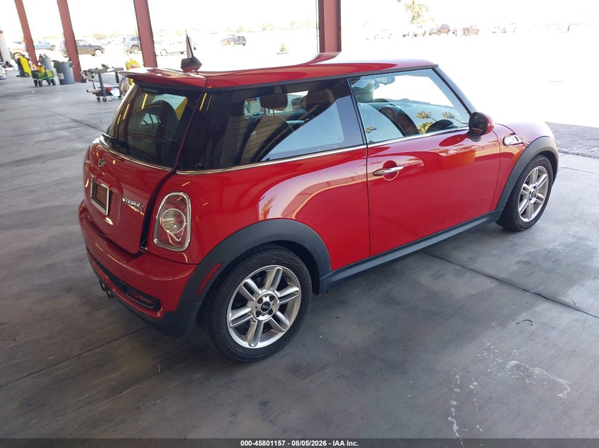 MINI COOPER S 2012 VIN WMWSV3C57CT386421