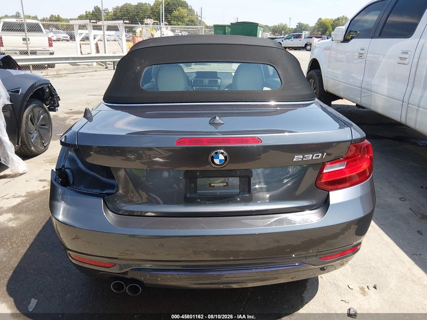 BMW 230I 2017 VIN WBA2K9C59HV646793
