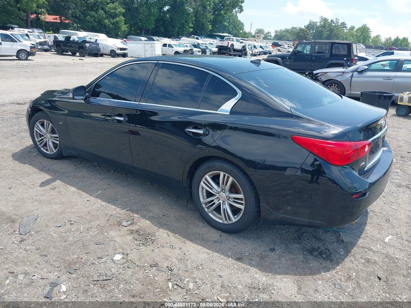 Vin: jn1bv7ar9em684419, lot: 46300004, infiniti q50 premium 20143