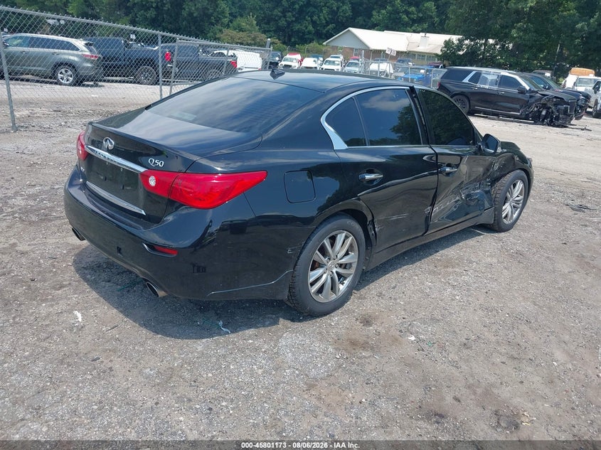 Vin: jn1bv7ar9em684419, lot: 46300004, infiniti q50 premium 20144