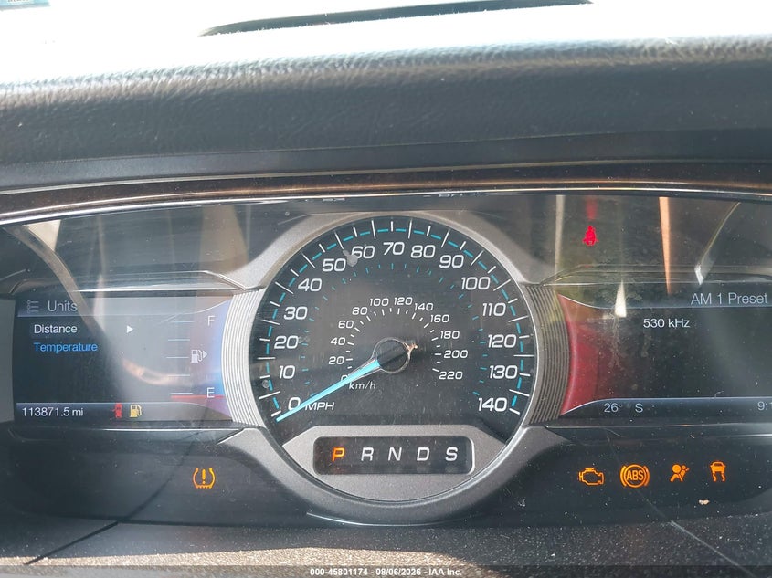 2013 FORD TAURUS auction photo 7