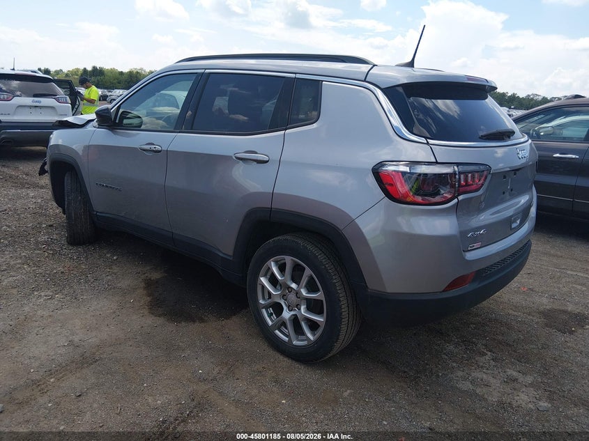 Vin: 3c4njdfn0pt517471, lot: 46300016, jeep compass latitude lux fwd 20233