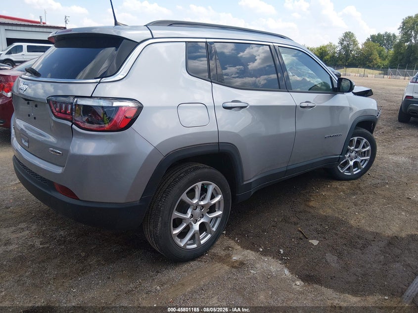 Vin: 3c4njdfn0pt517471, lot: 46300016, jeep compass latitude lux fwd 20234