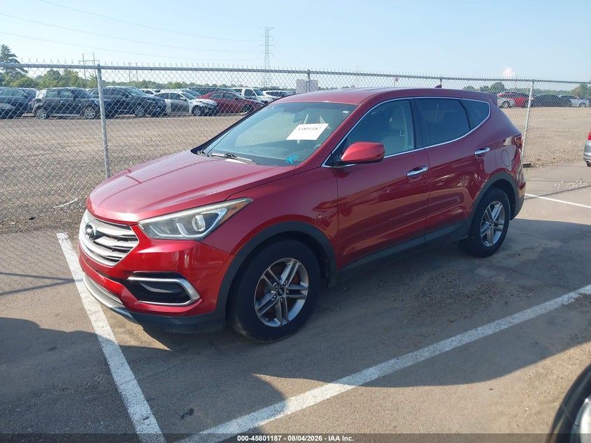 2017 Hyundai Santa Fe Sport 2.4L, Обычный износ, IAAI, VIN 5XYZT3LB7H6404478 — фото 2