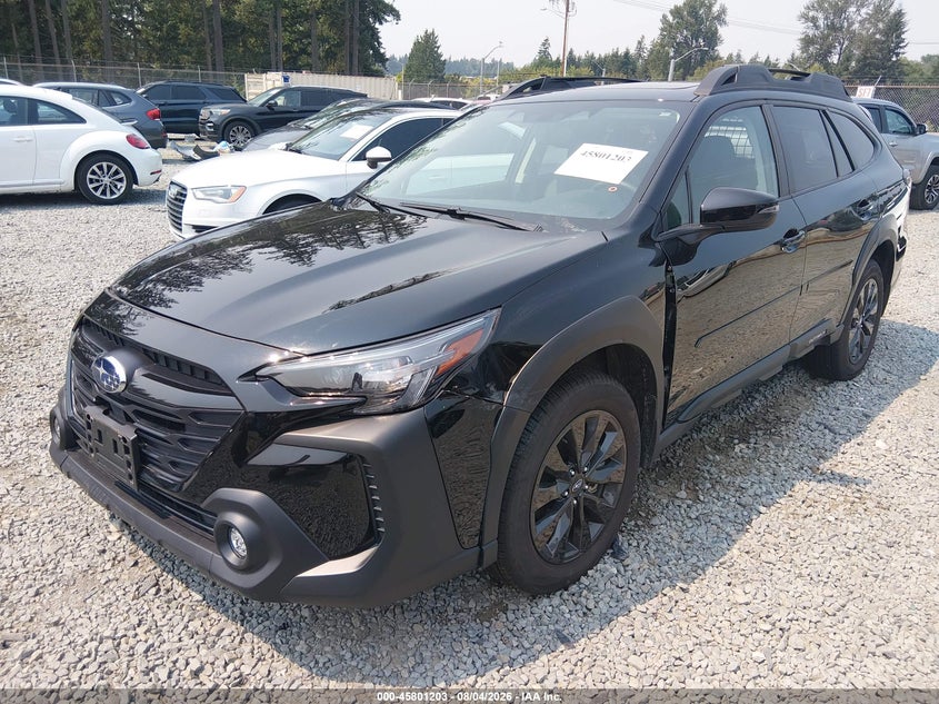 Vin: 4s4btalc8s3198125, lot: 46300034, subaru outback onyx edition 20252