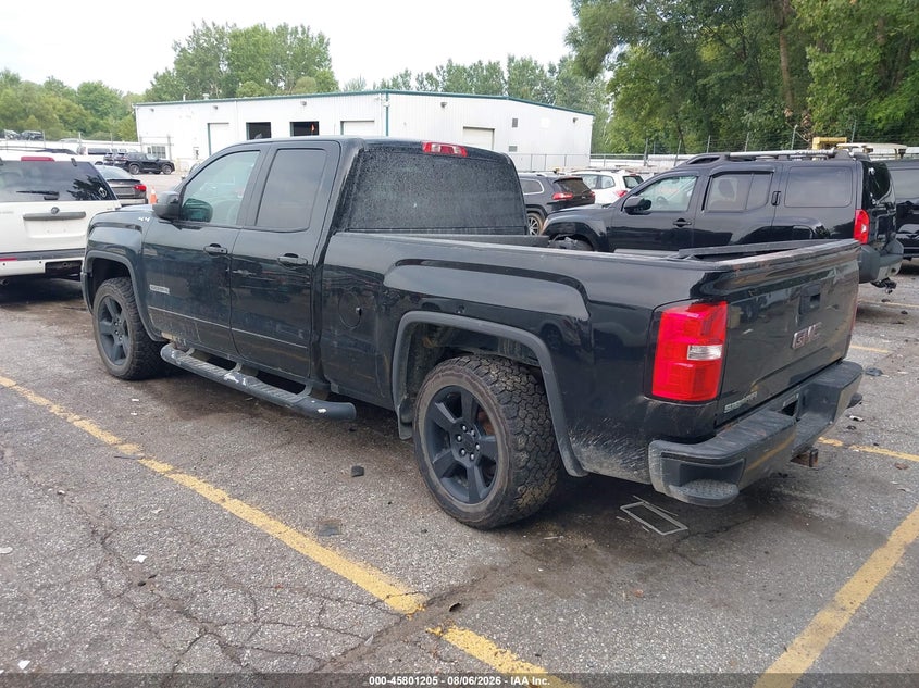 Vin: 1gtv2lec9jz133423, lot: 46300036, gmc sierra 1500 20183