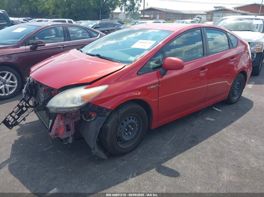 Vin: jtdkn3du1a1019757, lot: 46300046, toyota prius ii 20102