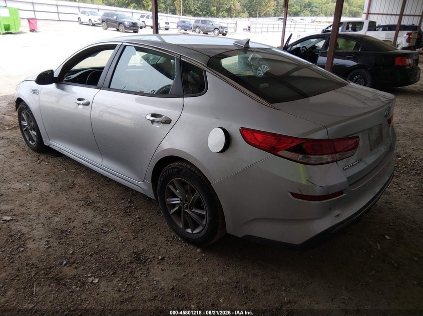 Vin: 5xxgt4l38kg337598, lot: 46300049, kia optima lx 20193