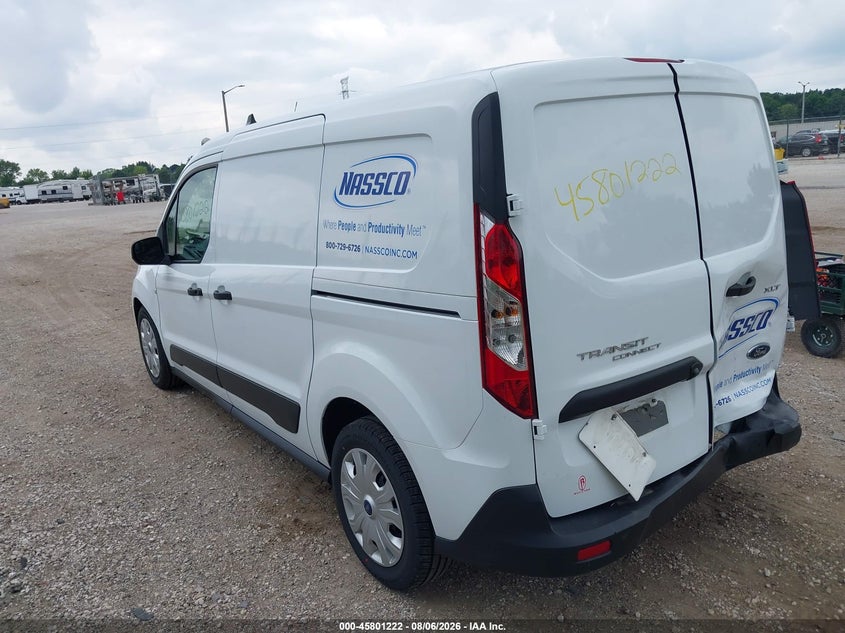 Vin: nm0ls7t25p1570493, lot: 46300052, ford transit connect xlt 20233